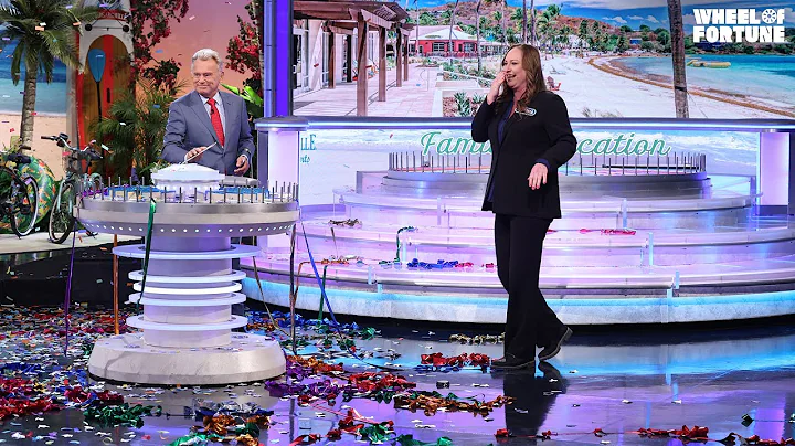 Victoria Wins $100,000!  | Wheel of Fortune