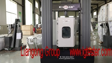 Electronic universal testing machine high and low temperature test chamber