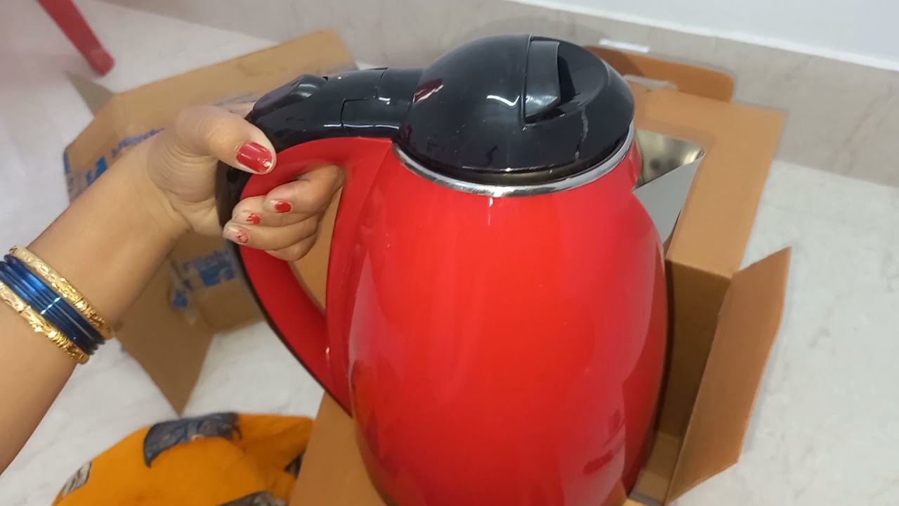 Electric Kettle Laforte Electric Kettle Red EKLF001R Electric Kettle