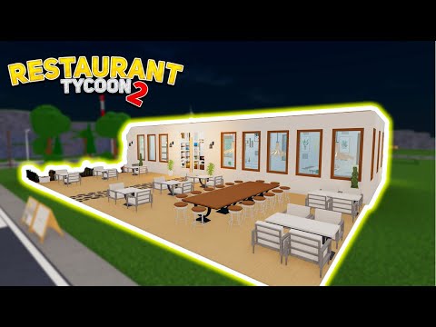 Thailand Inspired Restaurant Speed Build - Restaurant Tycoon 2 ll Roblox