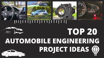 Automobile Engineering Project Ideas | Top 20 Automobile Project Topics | Engineering Katta