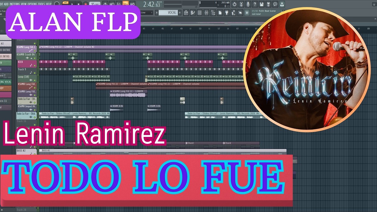 Todo Lo Fue - (Alan Walker Remix) - Lenin Ramirez | FLP FL Studio Project Template