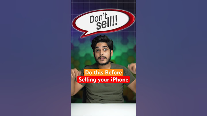 Privacy & Security - Do This Before Selling iPhone