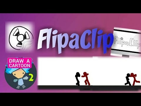 Обучение урок в Flipaclip Mini animation Stikman flipa Clip.. Рисуем мультфильмы 2