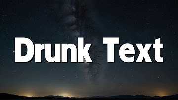 Drunk text - Henry Moodie (Lyrics)