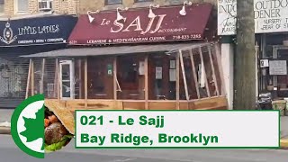021 - NYC Falafel Review - Le Sajj - Dan Ross Park - Bay Ridge Brooklyn