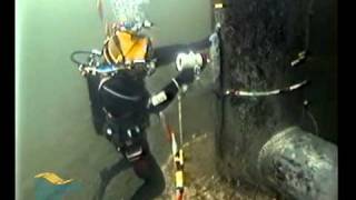 Commercial Diving - Commercial Diver Underwater Inspection Training.avi