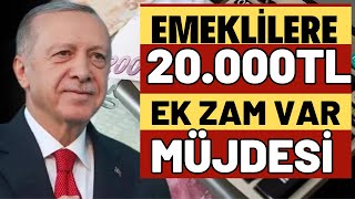 En Düşük Emekli̇ Maaşlari 20000Tl Oluyor Ni̇san Ek Zam Müjdesi̇ Veri̇ldi̇ Emekli̇ye Yeni̇ Ek Zam Var