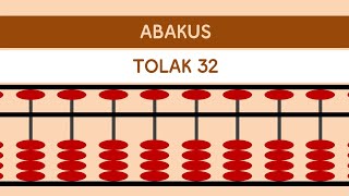 Abakus | Tolak 32 | Abacus | Subtract 32