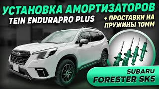 видео: Установка TEIN EnduraPro Plus на Forester SK5 + Проставки 10мм на пружины | Тест-драйв и впечатления картинка: Установка TEIN EnduraPro Plus на Forester SK5 + Проставки 10мм на пружины | Тест-драйв и впечатления