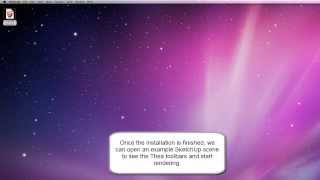 Thea for SketchUp: Installation on MacOSX