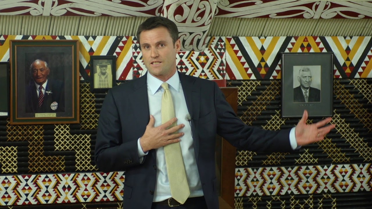 Zespri's new CEO Dan Mathieson’s welcome powhiri at Whareroa marae ...