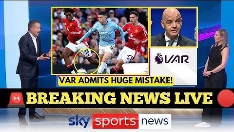 VAR SCANDAL IN MANCHESTER DERBY! 🤯 DID UNITED JUST GET ROBBED?! ⚠️