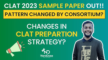 Detailed Analysis of the CLAT 2023 Sample Paper | Extra things to do now | Divya Kumar Garg