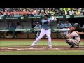 Carl Crawford Batting Slow Motion Baseball Swing - Rays LA Dodgers Home Run Video Clip