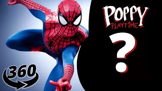 Poppy Playtime but with SPIDERMAN: Epic Gameplay in 360 VR!