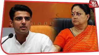 The first results are out and both Vasundhara Raje and Sachin Pilot...