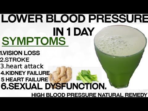 NATURAL REMEDIES FOR HIGH BLOOD PRESSURE! In 1 day Lower your blood pressure - YouTube