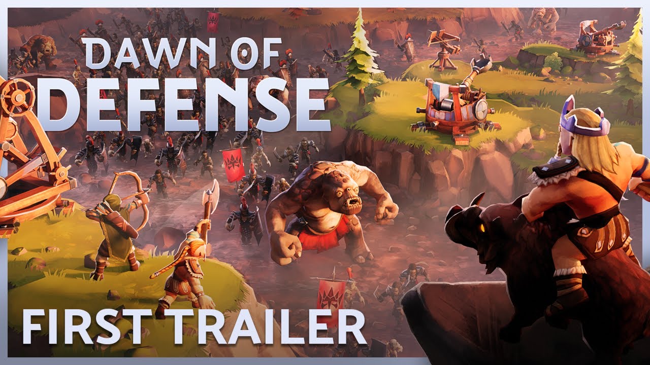 Dawn of Defense | Announcement Trailer (Tower Defense x RTS x Roguelite)