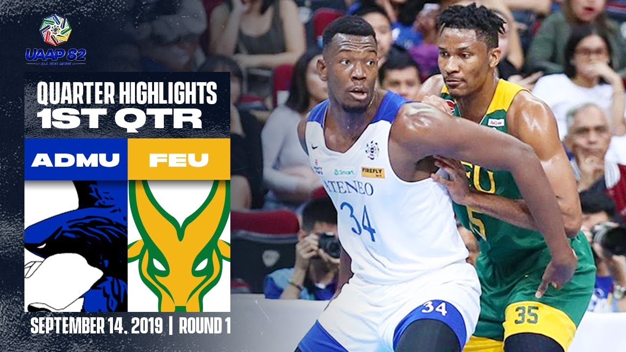 ADMU vs. FEU - September 14, 2019 | 1st Quarter Highlights | UAAP 82 MB