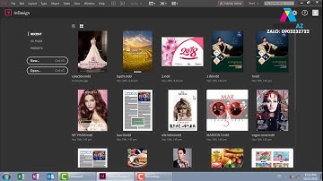 bài 1, giáo trình indesign cho người mới bắt đầu, học indesign