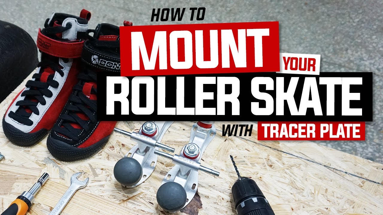How to Mount your Roller Skate Plate YouTube