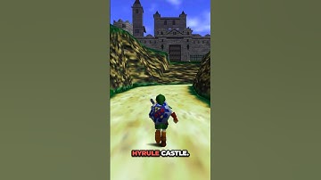 Beta Hyrule Castle of Zelda Ocarina of Time