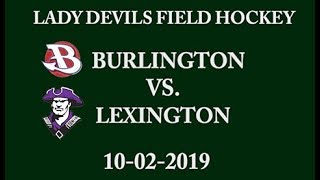 BHS Girls Field Hockey 2019: VS. Lexington