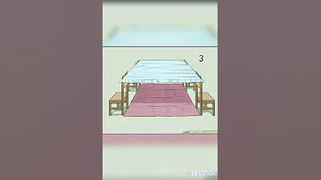 اسهل طريقة لصنع خيمة في بيت 
