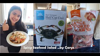 Ep.23 Spicy seafood salad ..By Carys