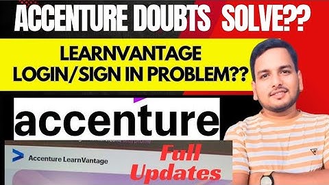 Accenture LearnVantage Login Problem Solved | Step-by-Step Sign In Guide | Primer Program Help