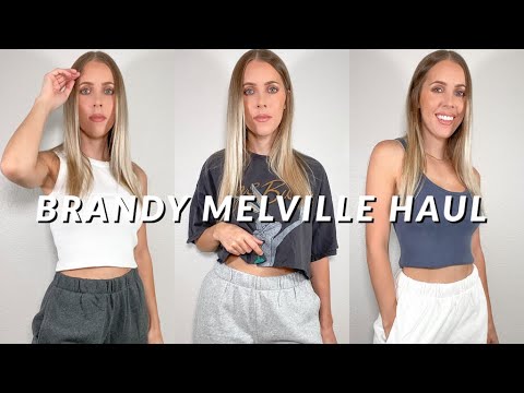 Brandy Melville Try On Haul Summer Youtube