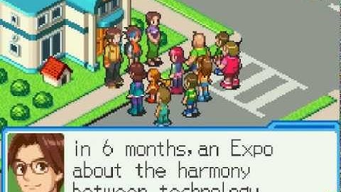 MegaMan Battle Network 6: Cybeast Gregar - Opening Scene: Sniffles and Dots