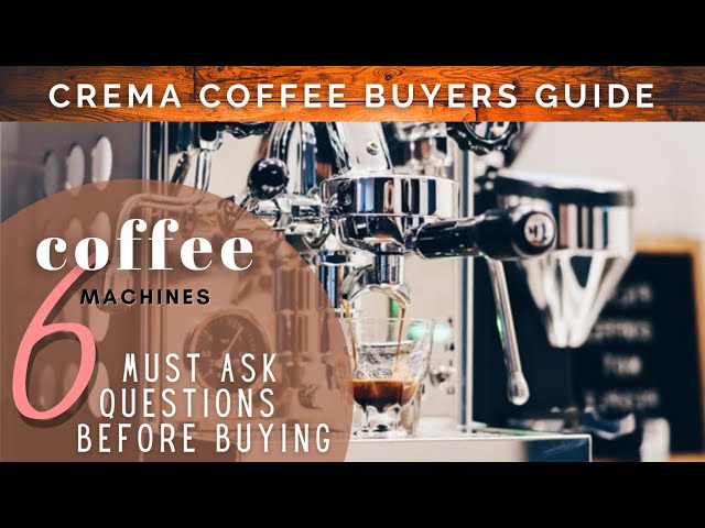 Buying a Coffee Maker: A Guide