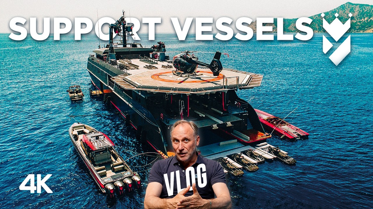 ⁣Why Support Vessels Are Becoming Essential for Modern Superyacht Owners