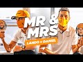 Lando norris and daniel ricciardo play mr  mrs