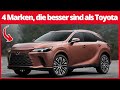 4 Automarken, die besser sind als Toyota