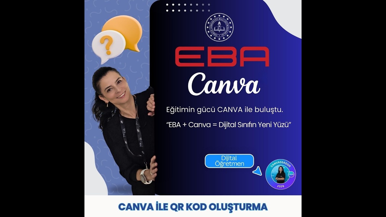 CANVA ile Kendi Görselinden Özel QR Kod Oluşturma | Projelerde Fark Yarat!