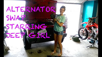 Alternator Swap How To Starring Jeep Girl - 1998 Jeep XJ Cherokee 4.0