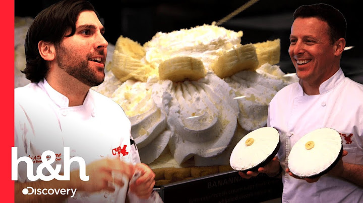 ¡Esta no es la tarta de crema de banana de mi pastelería! | Cake Boss | Discovery H&H