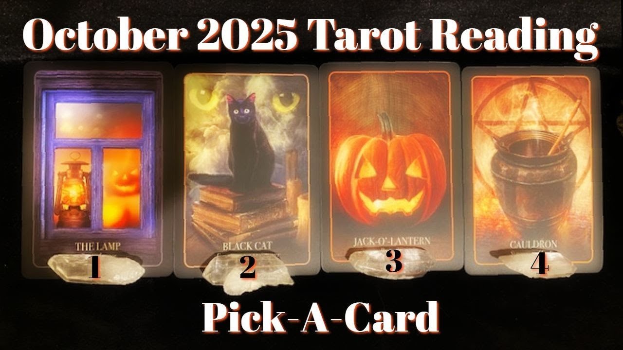 🎃October 2025 Tarot Reading | Pick-A-Card