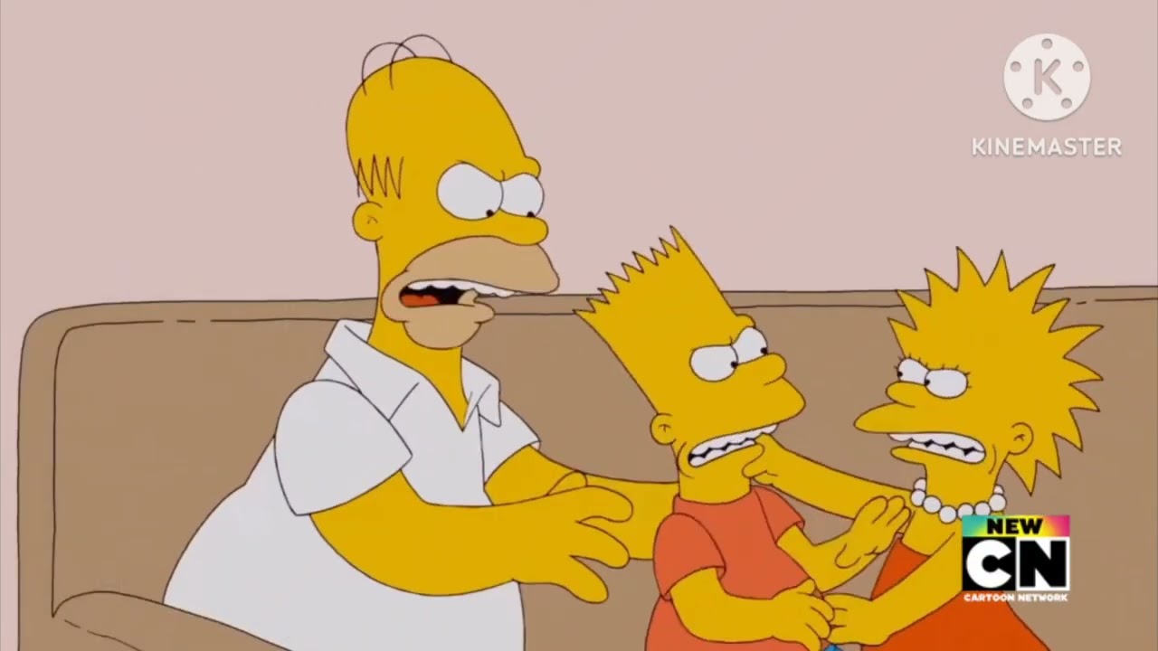 Fight Cloud The Simpsons Cn Cartoon Network