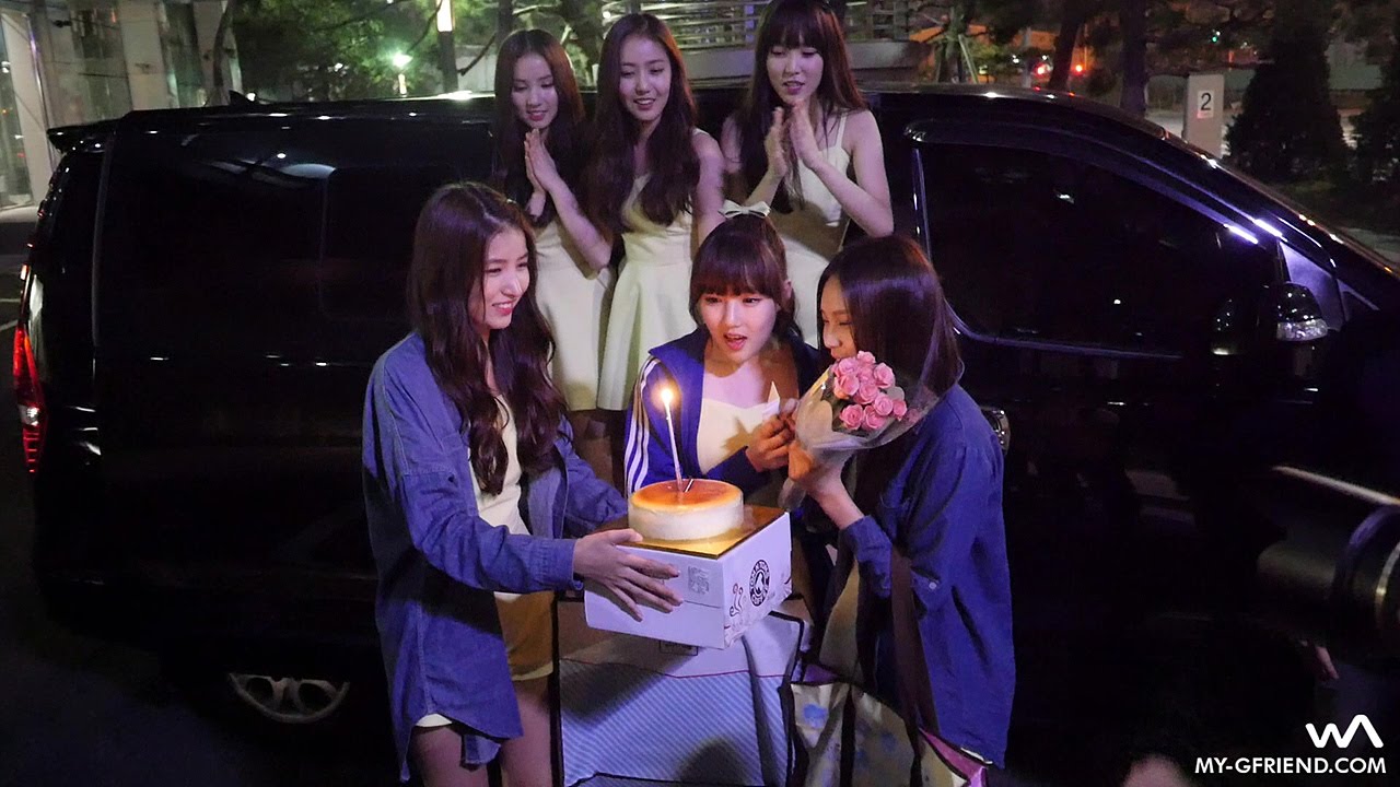 150819 여자친구(GFRIEND) 팬들에게 생일 축하받는 예린 & 엄지 @정준영의 심심타파 직캠/Fancam by -wA-