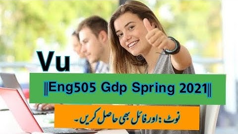 ||Eng505 Gdp No:01 Spring 2021||Life star Academy||By Rj Ray Afzal||