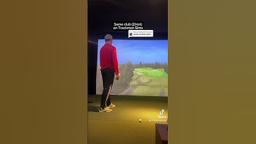 Checking numbers on trackman. #golf #fyp