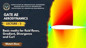 Basic Math for Fluid flows | Gradient | Divergence | Curl | Gate Aerodynamics Lecture - 5 |