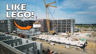 Turning 14 HECTARES into 2000 FLATS - CINEMATIC TIMELAPSE 4K - Catella Seestadt Mönchengladbach