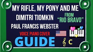 MY RIFLE, MY PONY AND ME : Guide Piano Voix Cover