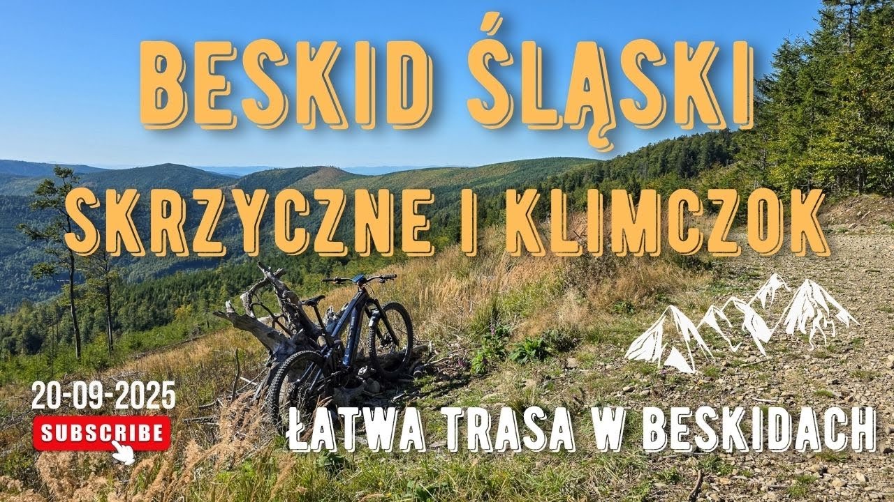 Beskid Śląski MTB - łatwa trasa z żoną | Skrzyczne | Klimczok | Przełęcz Karkoszczonka | eMTB
