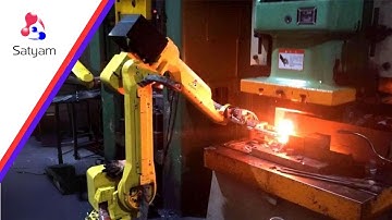 Auto Job Loading in Forging Press
